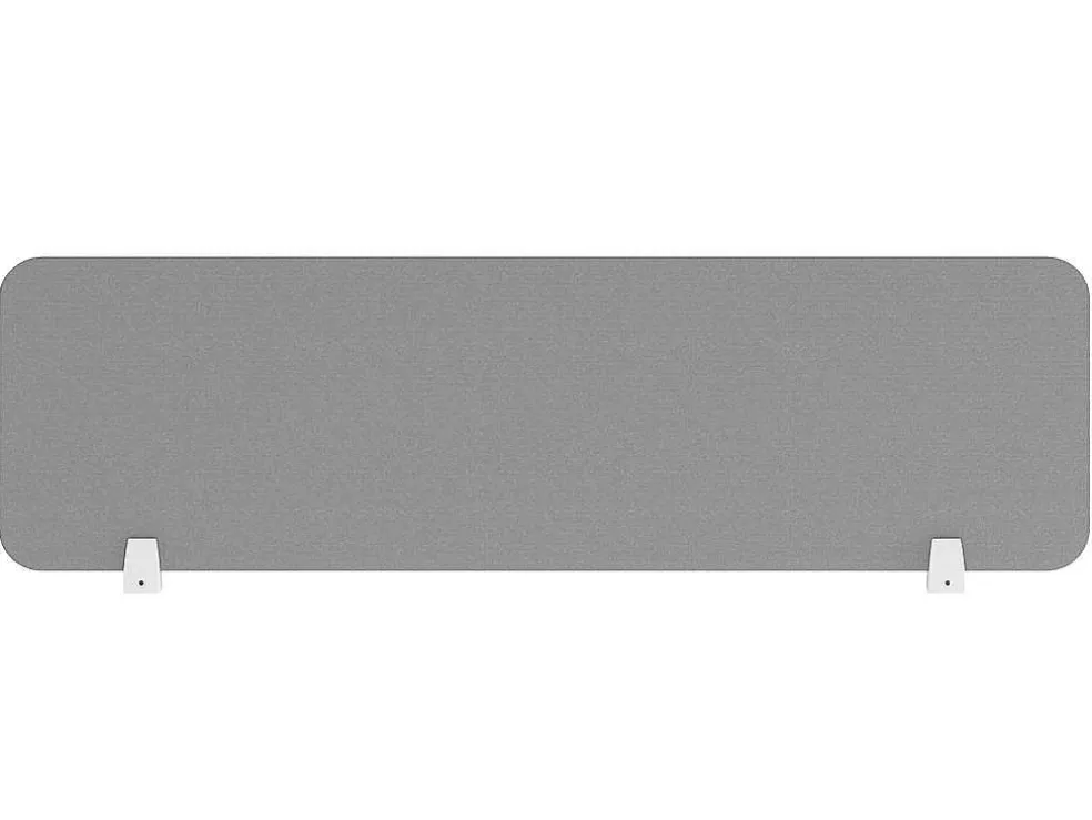 Afscheiding Voor Professioneel Bureau - Stof - Grijs - L130 Cm - Downtown