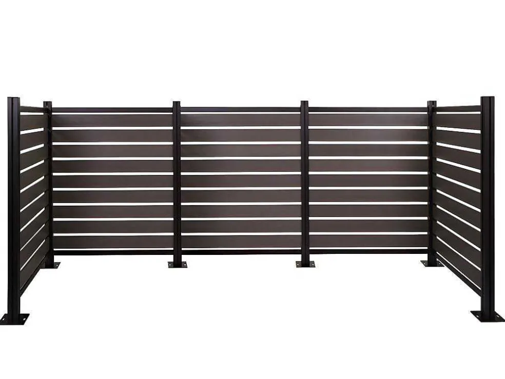 Aluminium Afvalemmerhek Mcw-K57, Grijs