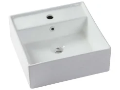 Antracietgrijs Hangend Badkamermeubel Met Enkele Wastafel - 94 Cm - Teana Ii