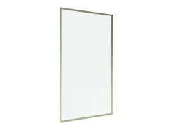 Badscherm Goudkleurig Industriele Stijl 80 X 140 Cm Gehard Glas Bradenton