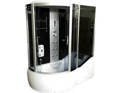 Baignoire-Douche Hydromassagehoek Chromotherapie 170 X 90 Cm - Raven