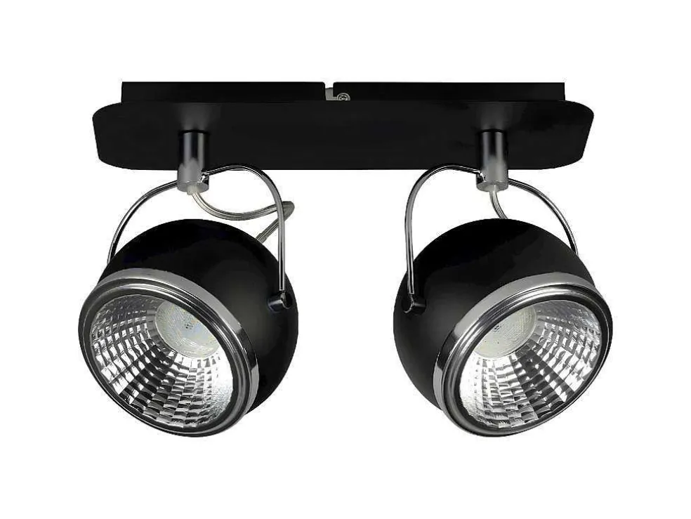Ball Plafondlamp, Zwart, 29,5X11X20 Cm, Epikasa