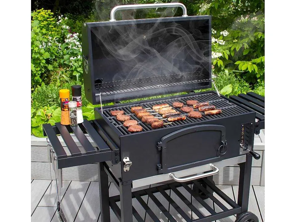 Bbq Grill Rookoven - Xxl - Zwart