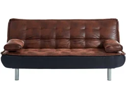 Bedbank Mishan Van Microvezel Met Verouderd Effect En Zwarte Stof