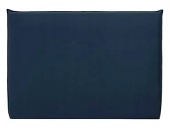 Bedhoofd 160 Cm - Fluweel - Middernachtsblauw - Ambrilia