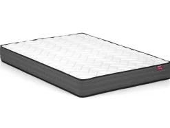 Bed Met Opbergruimte 160 X 200 Cm - Met Ledverlichting - Kleur: Naturel En Zwart + Bedbodem - Velona