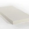 Bed Met Slaaplade Louise - 2 X 90 X 190 Cm - Grijze Stof + Matras