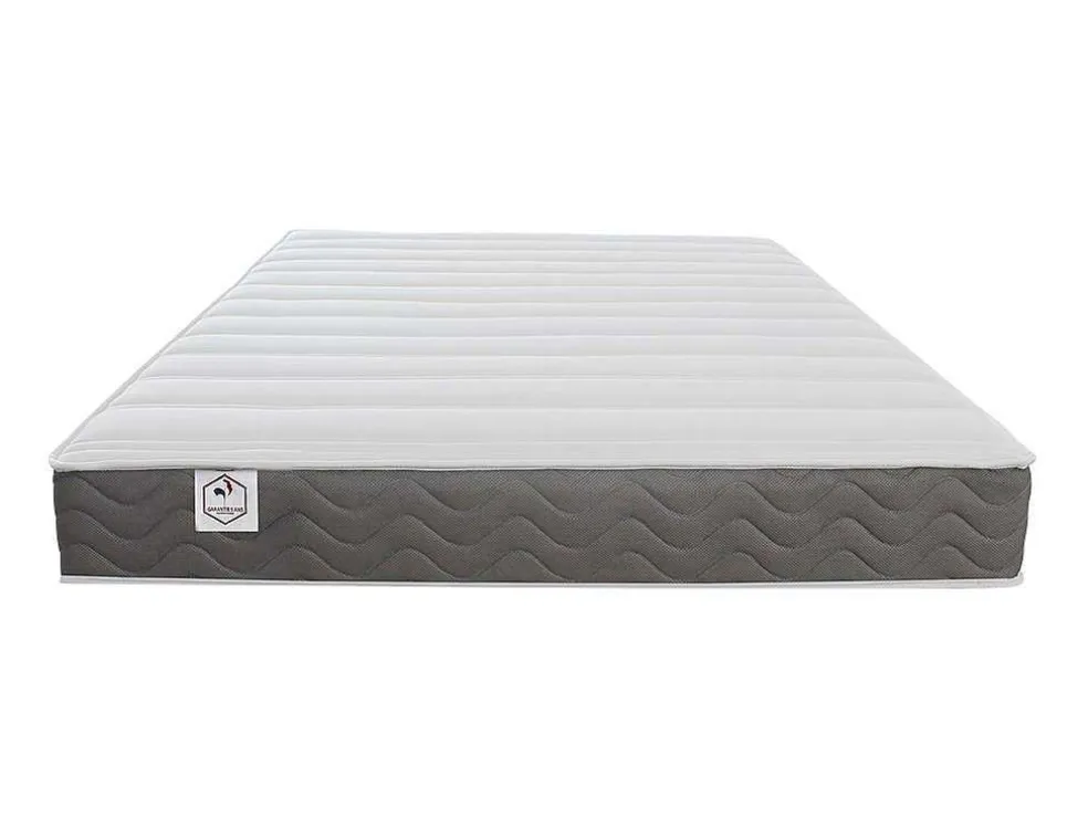 Bedset 160 X 200 Cm - Witte Bedbodem Met Opbergruimte + Matras In Schuim Met Hoge Dichtheid - Heaven Van Dreamea Play