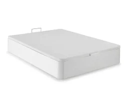 Bedset 160 X 200 Cm - Witte Bedbodem Met Opbergruimte + Matras Met Pocketveren - Prestige Van Ysmee Play