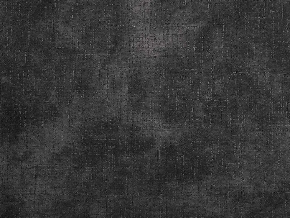 Bed 140 X 190 Cm Met Hoofdbord Met Verticale Stiksels - Velours - Antraciet - Feroya