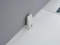 Benchbureau Voor 2 Personen - Wit - L120 Cm - Met Afscheiding - Downtown