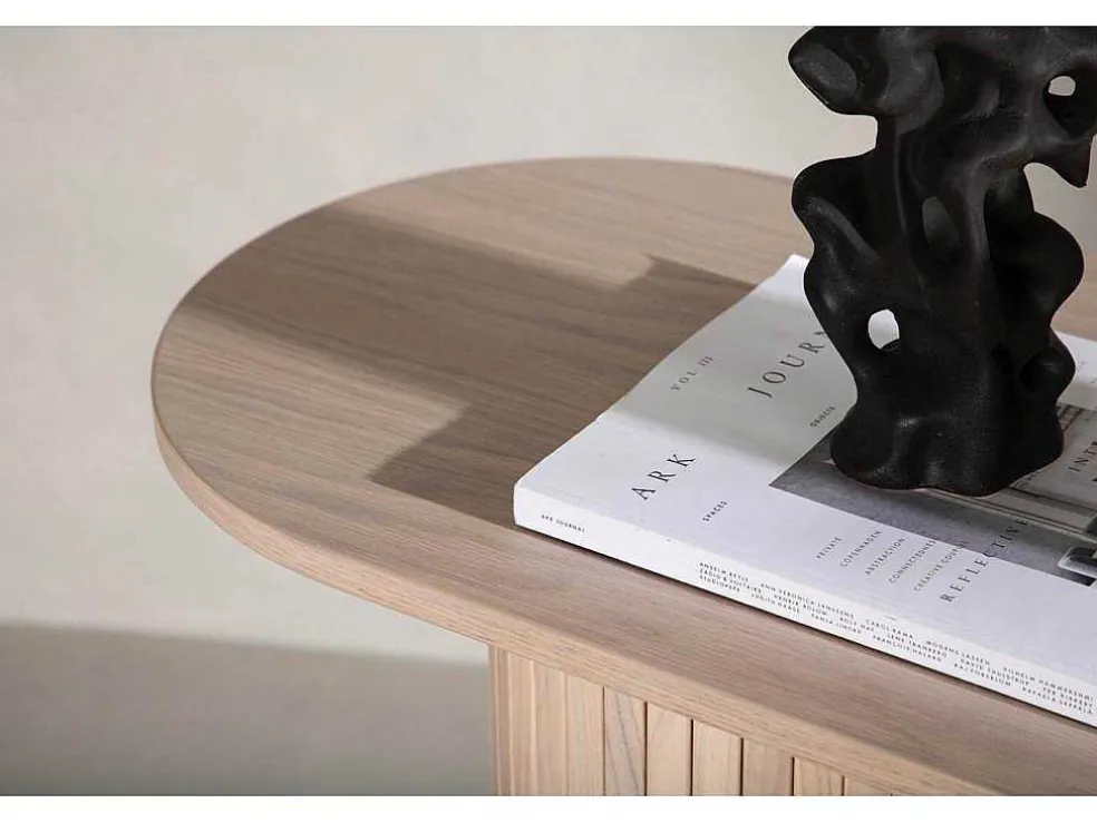 Bianca Sidetable 40X130Cm Whitewash.