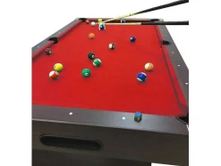 Biljarttafel 7 Voet Compleet Met Accessoires Iron Red