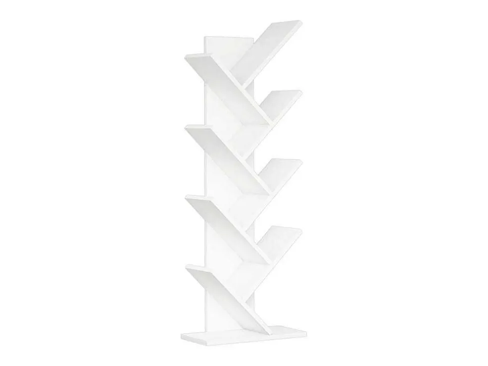 Boekenkast Met 7 Planken - Wit - Asinali