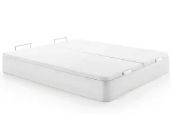 Boxspring - 180 X 200 Cm - Wit Mat - Hestia Van Ysmee