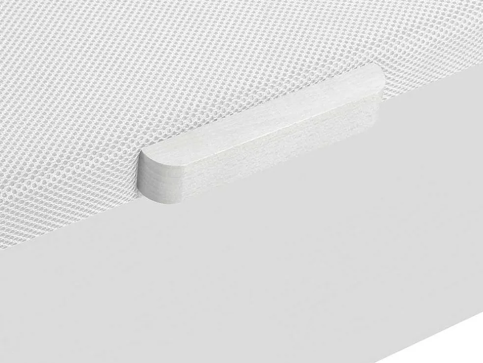 Boxspring - 180 X 200 Cm - Wit Mat - Hestia Van Ysmee