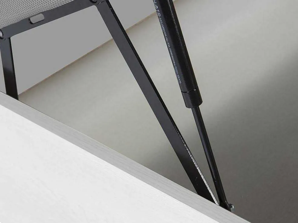 Boxspring - 180 X 200 Cm - Wit Mat - Hestia Van Ysmee