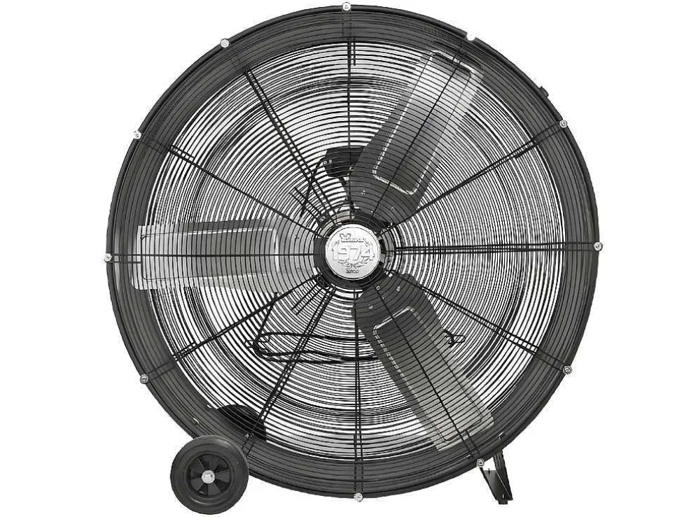 Brezza Ventilator, Zwart, 98X100X28 Cm, Bimar