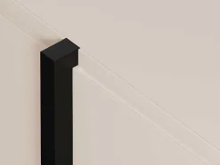 Buffetkast Met 4 Deuren Van Mdf - Beige En Zwart - Luvonia