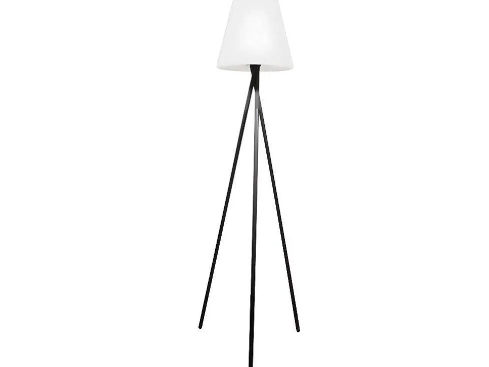 Buitenlamp Op Voet Met Led-Verlichting Leddy - Metaal - H150 Cm - Veranderende Kleuren
