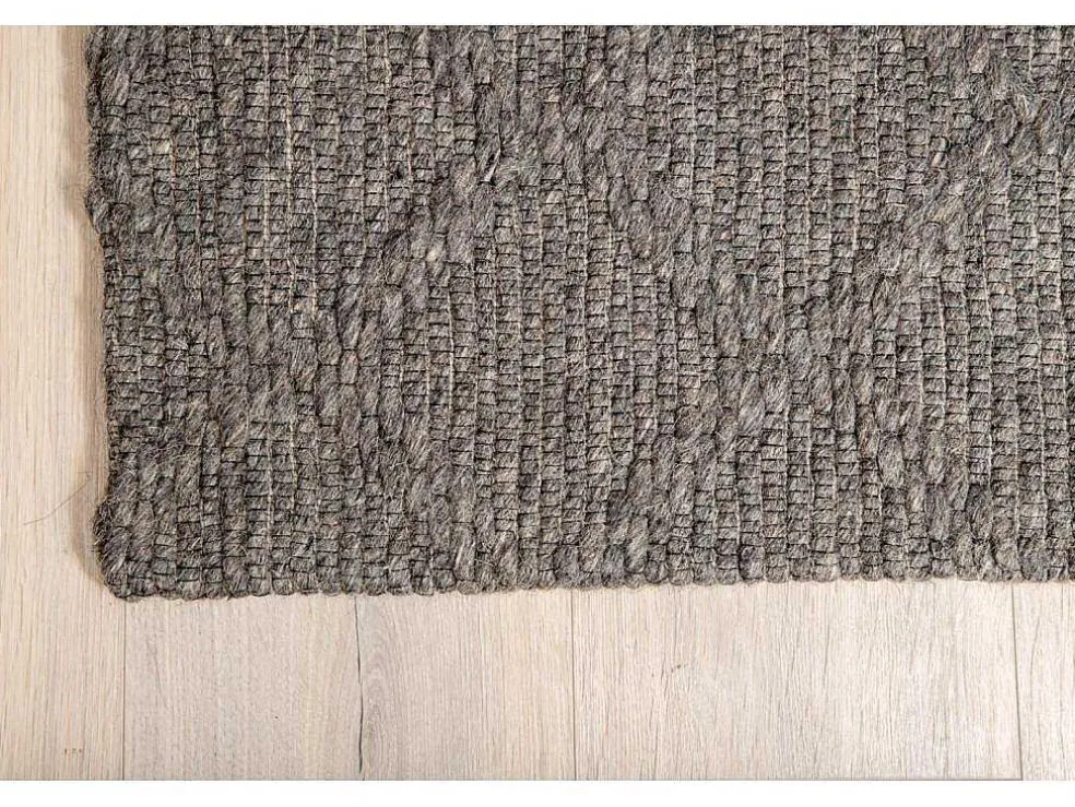 Cloudy Vloerkleed 300X200 Cm Wol Grijs.