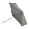 Corypho Parasol Met Kantelfunctie Grijs.
