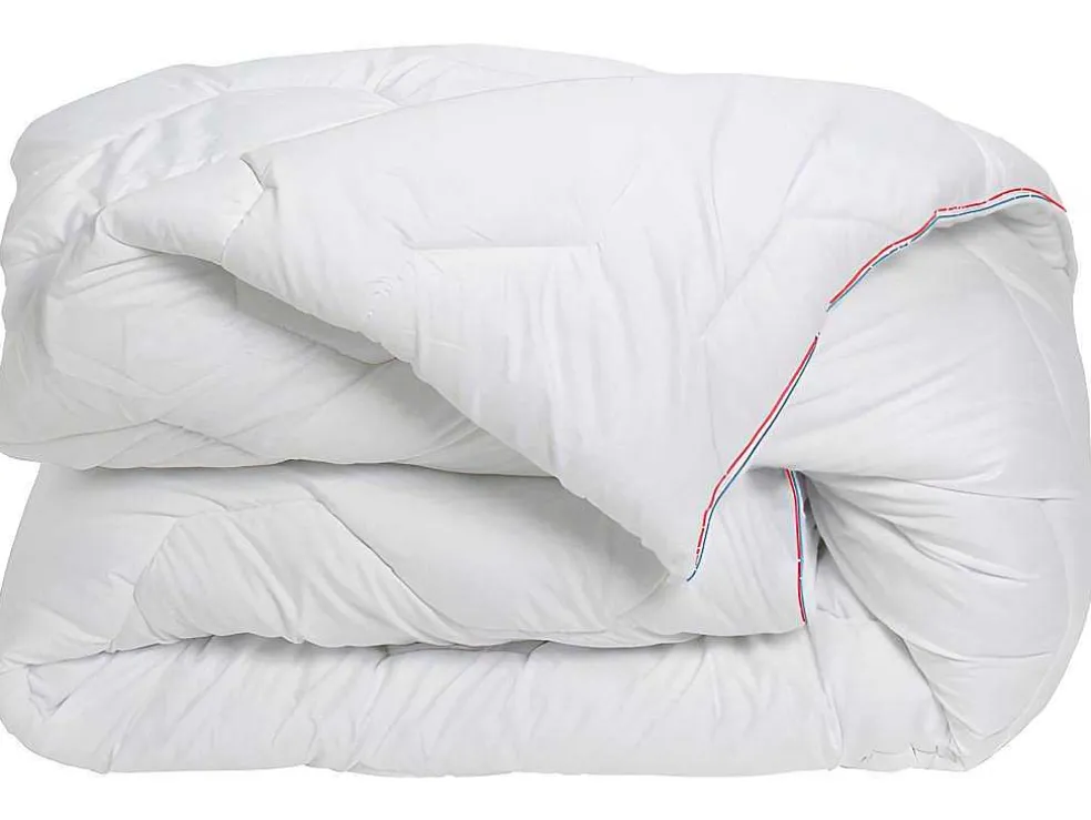 Dekbedovertrek Van Perkaal Katoen - 91 Draden/Cm - 240 X 260 Cm - 400 G/M - Wit - Auxence