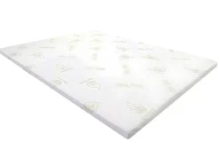 Dekmatras Luxe Met Vormgeheugen Aloe Vera Van Naturea - 140 X 190 Cm