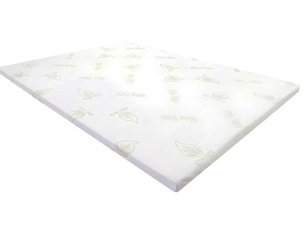 Dekmatras Luxe Met Vormgeheugen Aloe Vera Van Naturea - 140 X 190 Cm