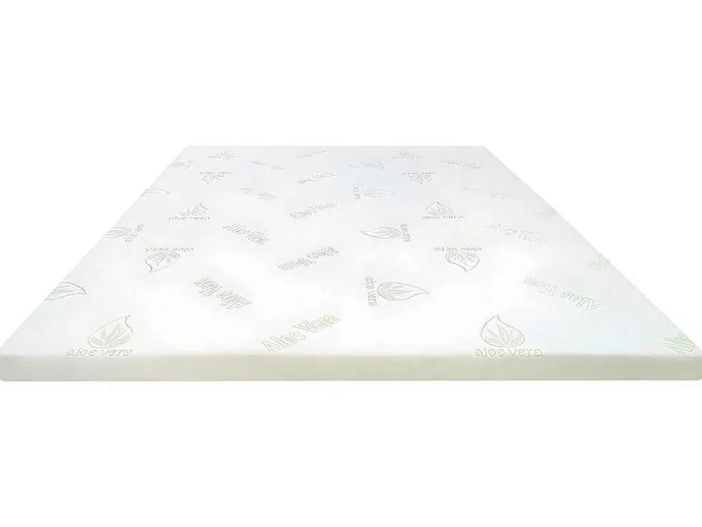 Dekmatras Luxe Met Vormgeheugen Aloe Vera Van Naturea - 140 X 190 Cm
