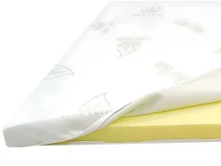 Dekmatras Luxe Met Vormgeheugen Aloe Vera Van Naturea - 180 X 200 Cm