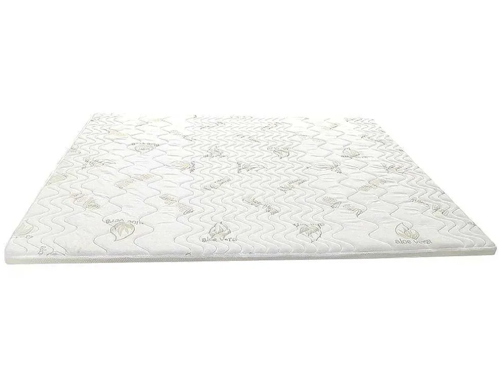 Dekmatras Met Vormgeheugenschuim Aloe Vera Van Naturea - 160 X 200 Cm