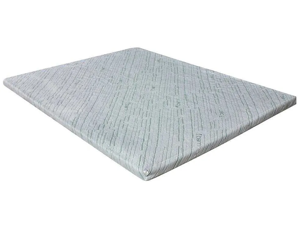 Dekmatras Van Bamboe En Vormgeheugen Van Naturea - 80X200 Cm