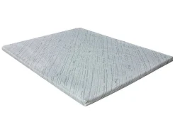 Dekmatras Van Bamboe En Vormgeheugen Van Naturea - 160X200 Cm