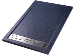 Douchebak Lyros Inclusief Sifon - 1200 X 900 X 40 Mm - Antraciet