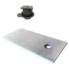 Douchebak Om Te Betegelen Delos Sifon Inbegrepen - 1800 X 900 X 40 Mm - Snijdbaar