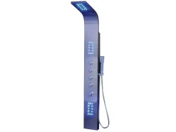 Douchekolom Felicita Met Thermostaatkraan, Balneotherapie En Led-Verlichting - 20*165 Cm