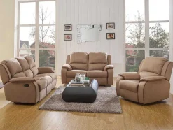 Driezits Relaxbank Microvezel Hernani - Taupe