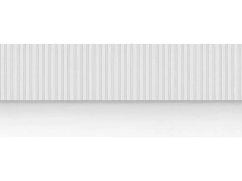3D-Wandpaneel - 3,71 M - Wit - Set Van 8 - Tatiana