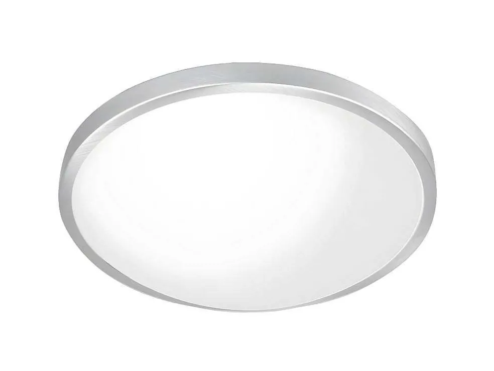 Easy Plafondlamp, Satijn, Wit, 31X31X9 Cm, Epikasa