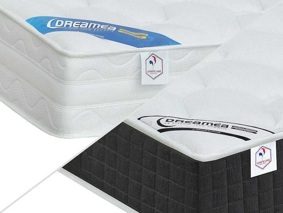 Elektrisch Relaxbed Met Pocketveren En Vormgeheugenmatras Phanes Van Dreamea - Okin Motoren - Zwart 2 X 80 X 200 Cm