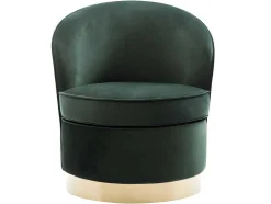 Fauteuil Sanela Van Fluweel - Spargroen