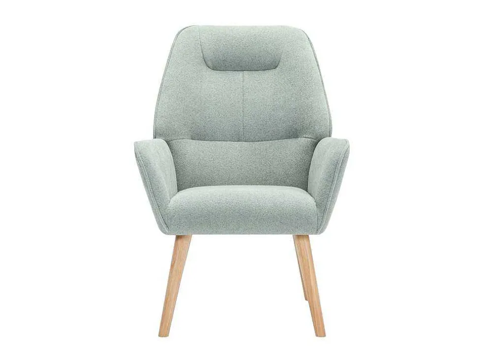 Fauteuil Van Blauwgroene Stof Osimo