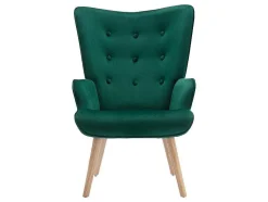 Fauteuil Van Fluweel Vately - Groen