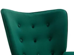 Fauteuil Van Fluweel Vately - Groen