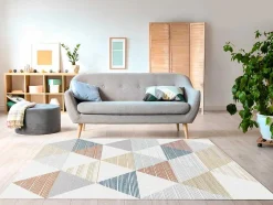 Geometrisch Tapijt - 160 X 230 Cm - Meerdere Kleuren - Geomia