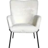 Glasgow Fauteuil Boucle Wit.