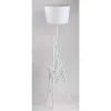 Glenn Vloerlamp, Wit, 40X40X162 Cm, Epikasa