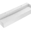 Hangend Wastafelblad - Wit - L120 X B40 X H15 Cm - Yamdrok