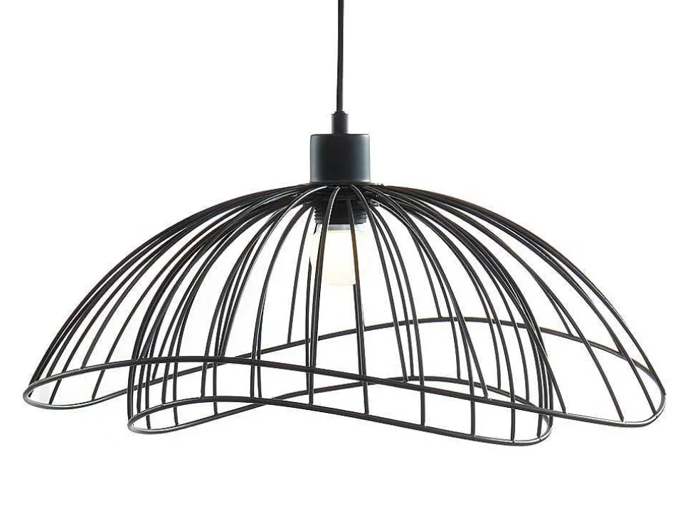 Hanglamp Met Draden Mania - Ijzer - 47 X 47 X 120 Cm - Zwart